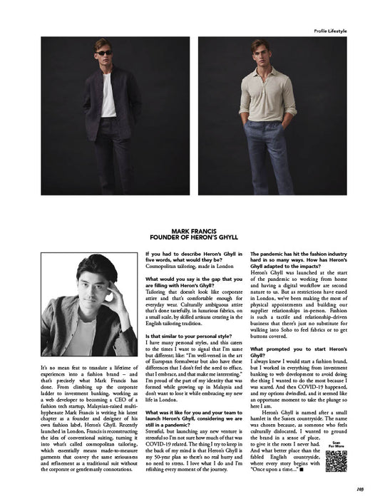 Men's Folio (Print) - Sep '21