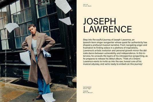 Joseph Lawrence in The Greatest Magazine #25 - Apr '24