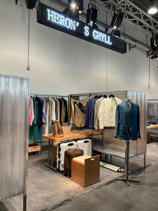 Heron's Ghyll at Pitti Uomo