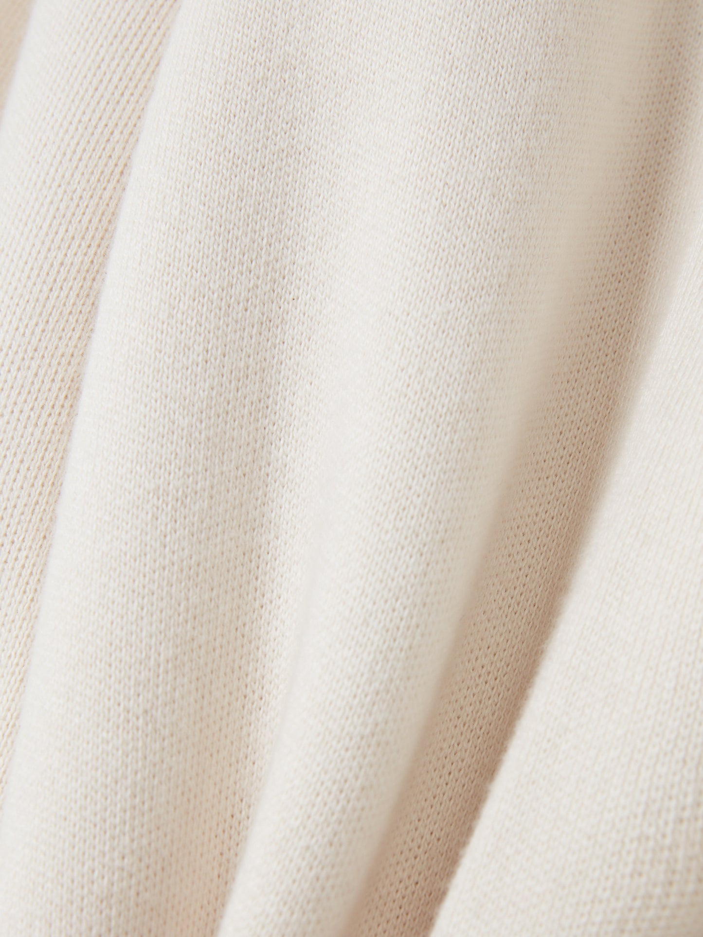 Cream Cashmere-Cotton Unstructured Jacket