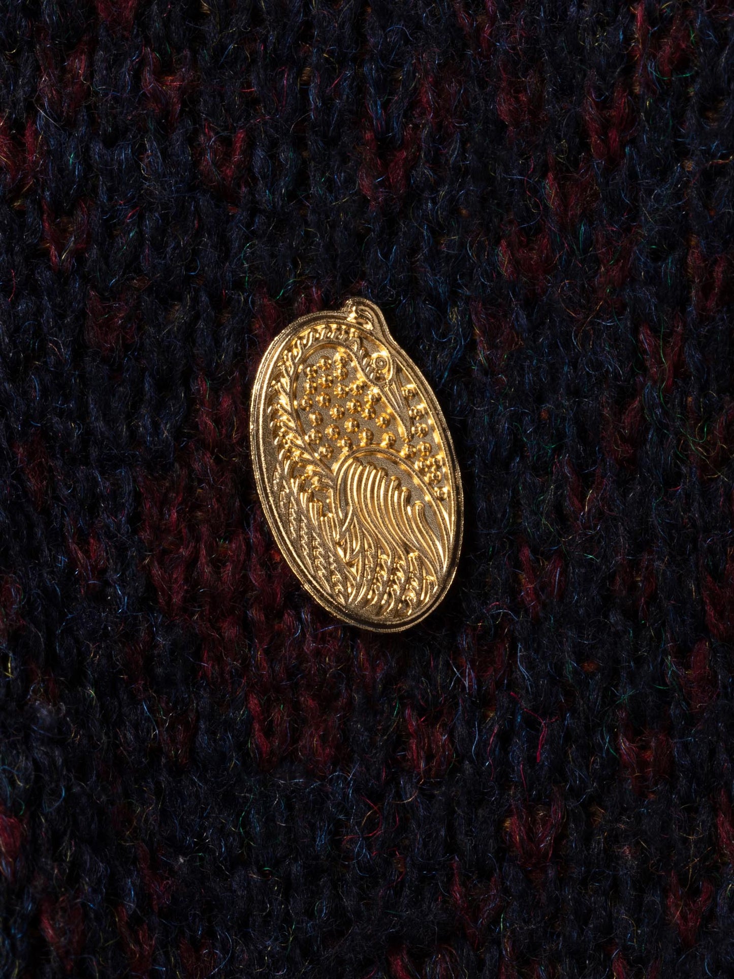 Gold Heron Lapel Pin - Not For Sale