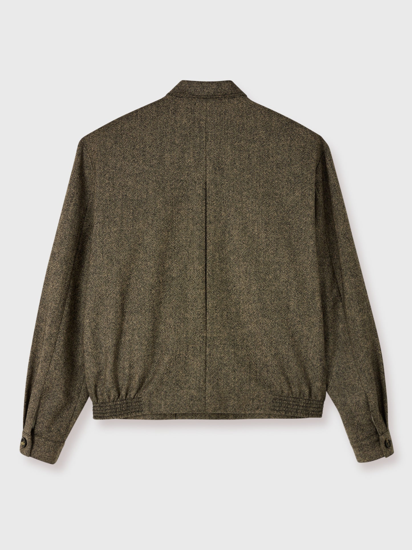 The Rico Jacket in Grey Flecked Wool