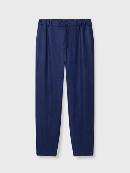 Indigo Bamboo Elastic Waist Trousers