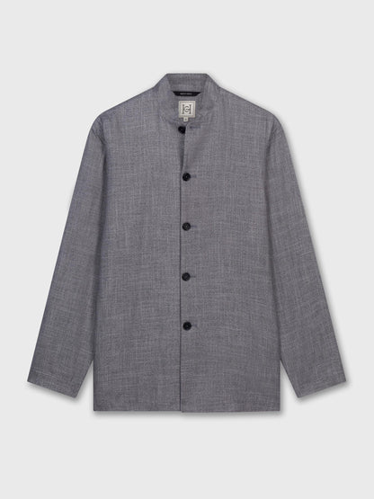 Light Grey Bamboo Nehru Jacket