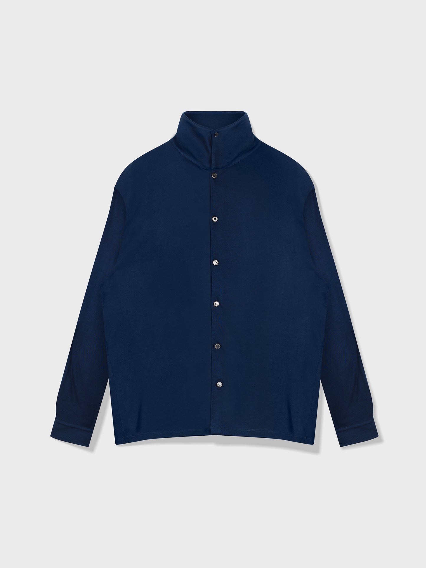 Navy Bamboo Lounge Shirt