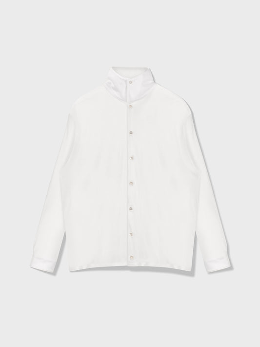 White Bamboo Lounge Shirt