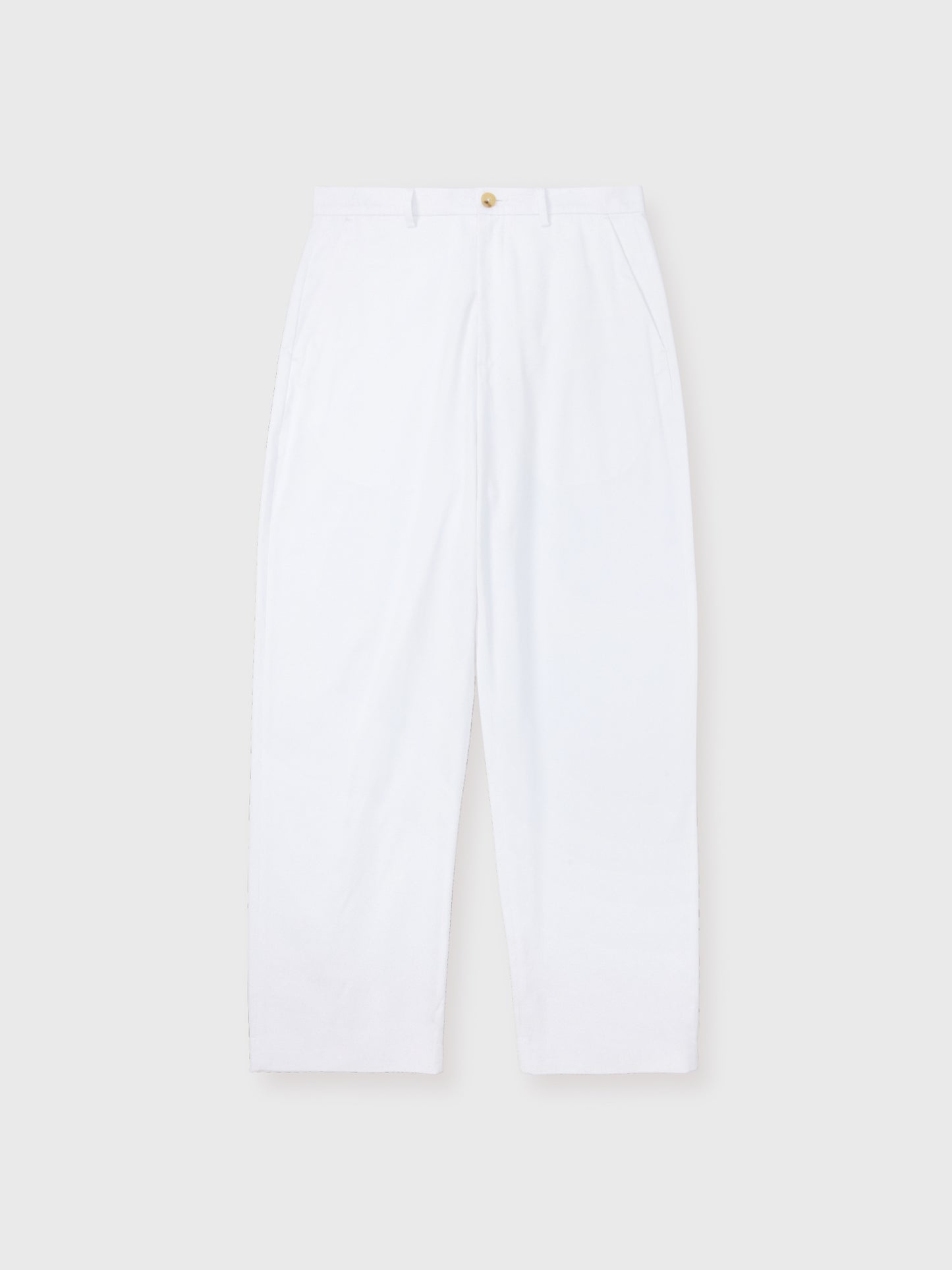 White Boyd Baggy Chinos