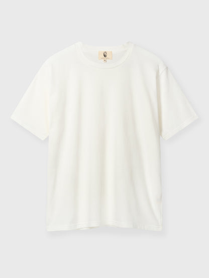 White Boxy Cotton T-Shirt